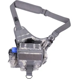 ACU Digital Camouflage - Military MOLLE Compatible Advanced Tactical Shoulder Bag