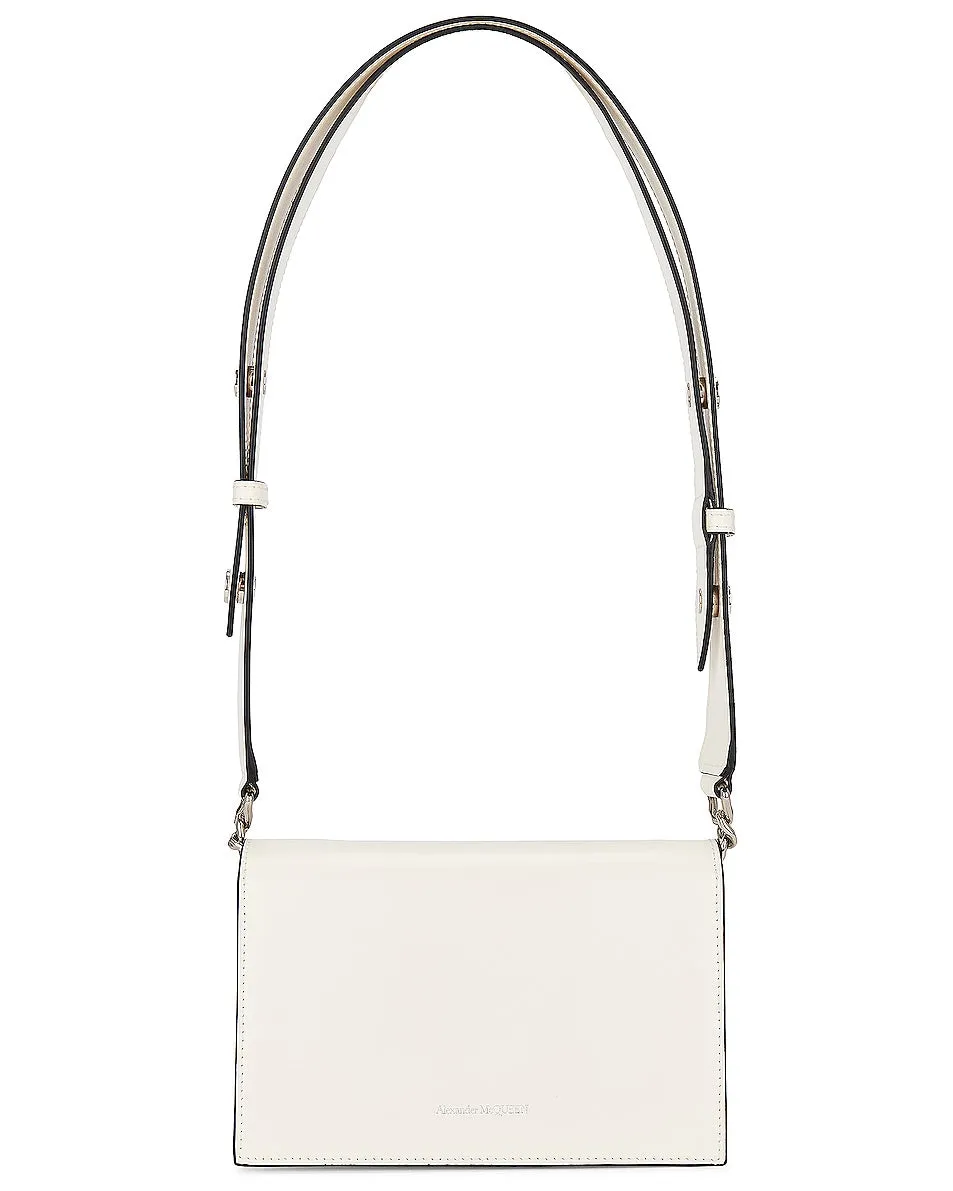 Alexander Mcqueen Small Skull Crossbody Bag, Soft Ivory