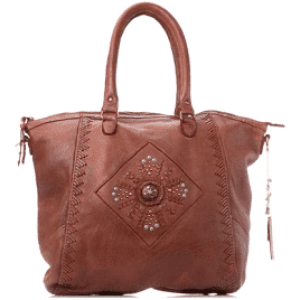 Arrow Tote in Cognac