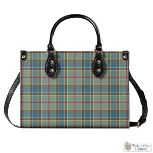 Balfour Blue Tartan Luxury Leather Handbags