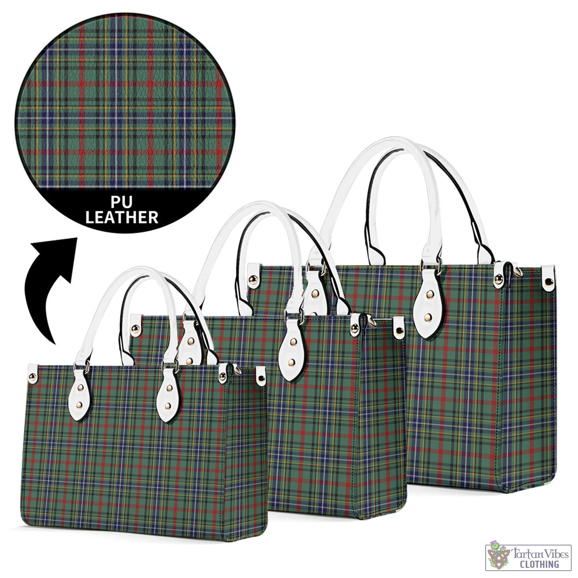 Bisset Tartan Luxury Leather Handbags