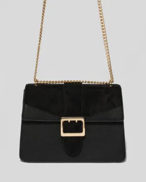 Black Medium Crossbody Bag