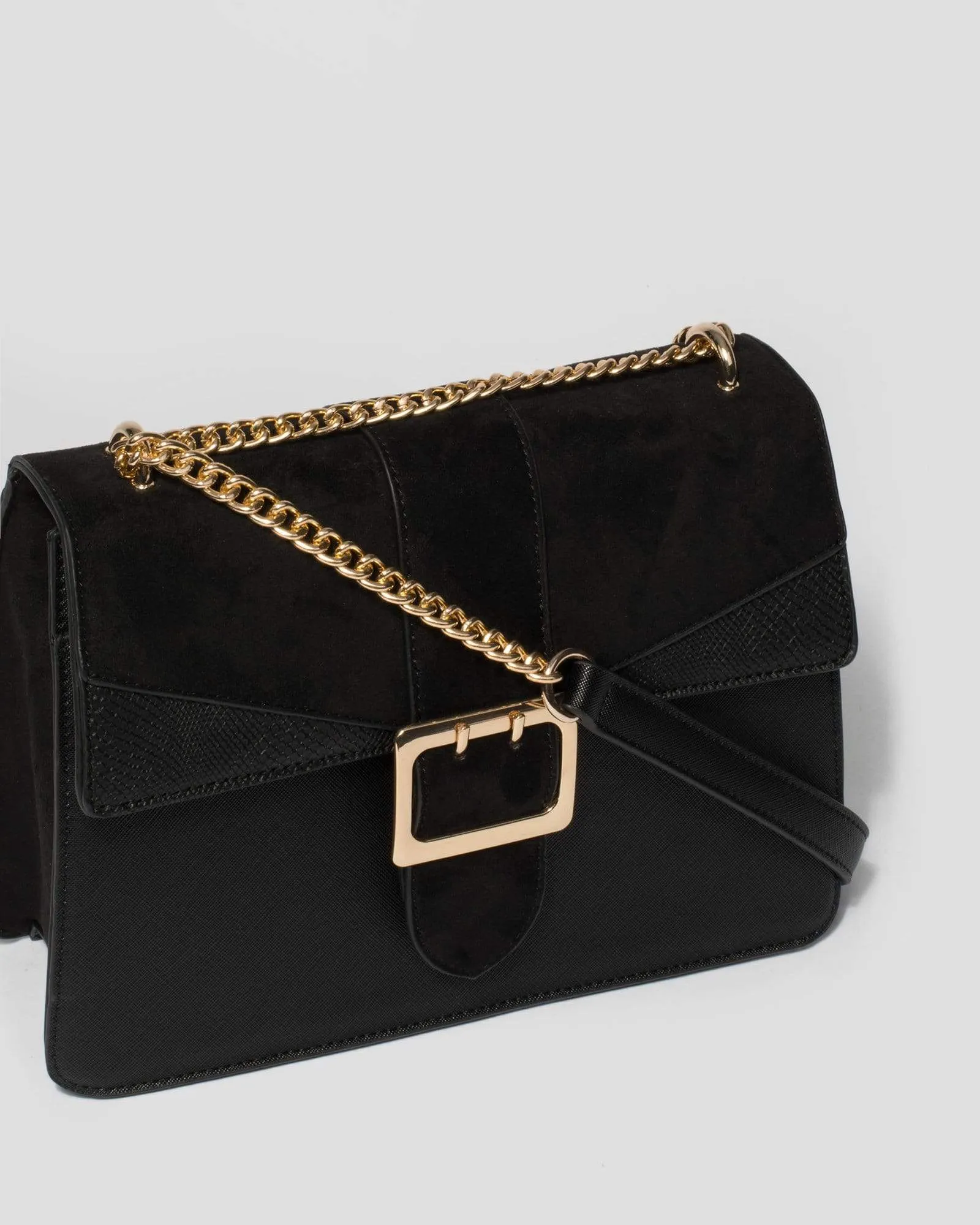 Black Medium Crossbody Bag