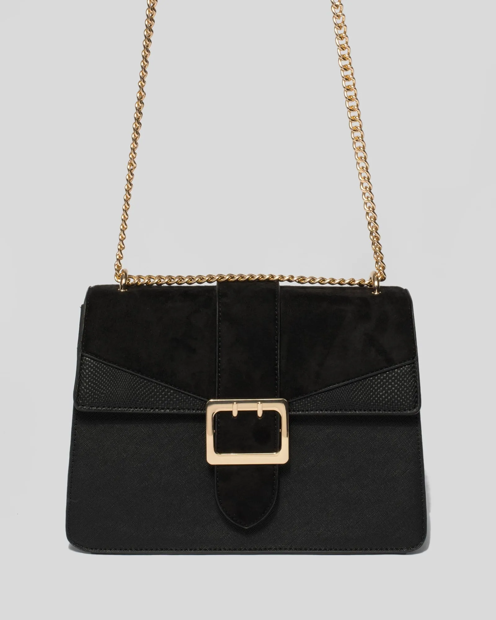 Black Medium Crossbody Bag