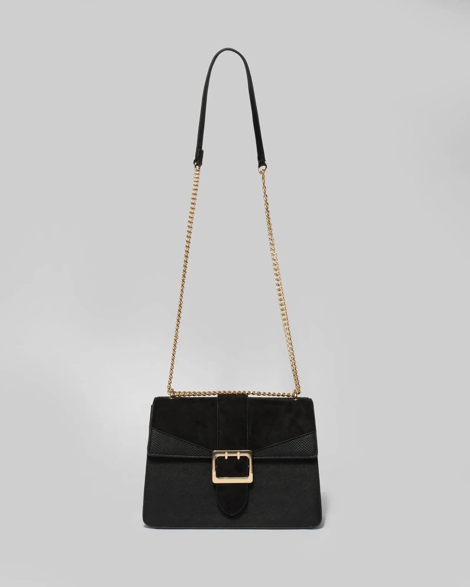 Black Medium Crossbody Bag