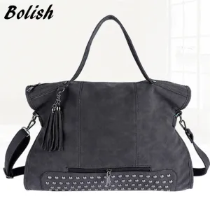 Bolish Rivet Vintage Handbag