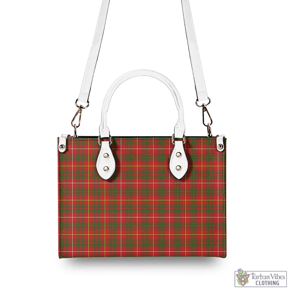 Bruce Modern Tartan Luxury Leather Handbags