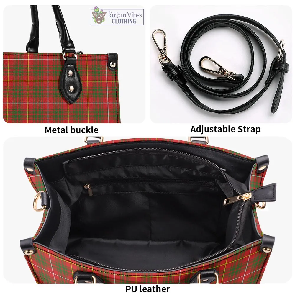 Bruce Modern Tartan Luxury Leather Handbags