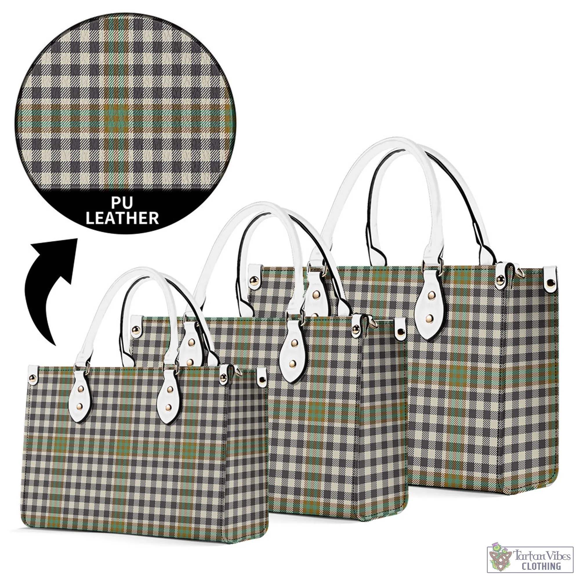 Burns Check Tartan Luxury Leather Handbags