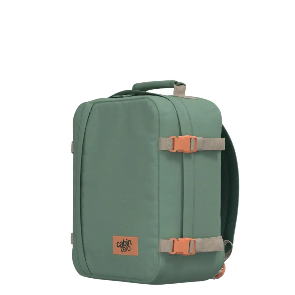 CabinZero Classic 28L Lightweight Carry On Backpack - Sage Forest