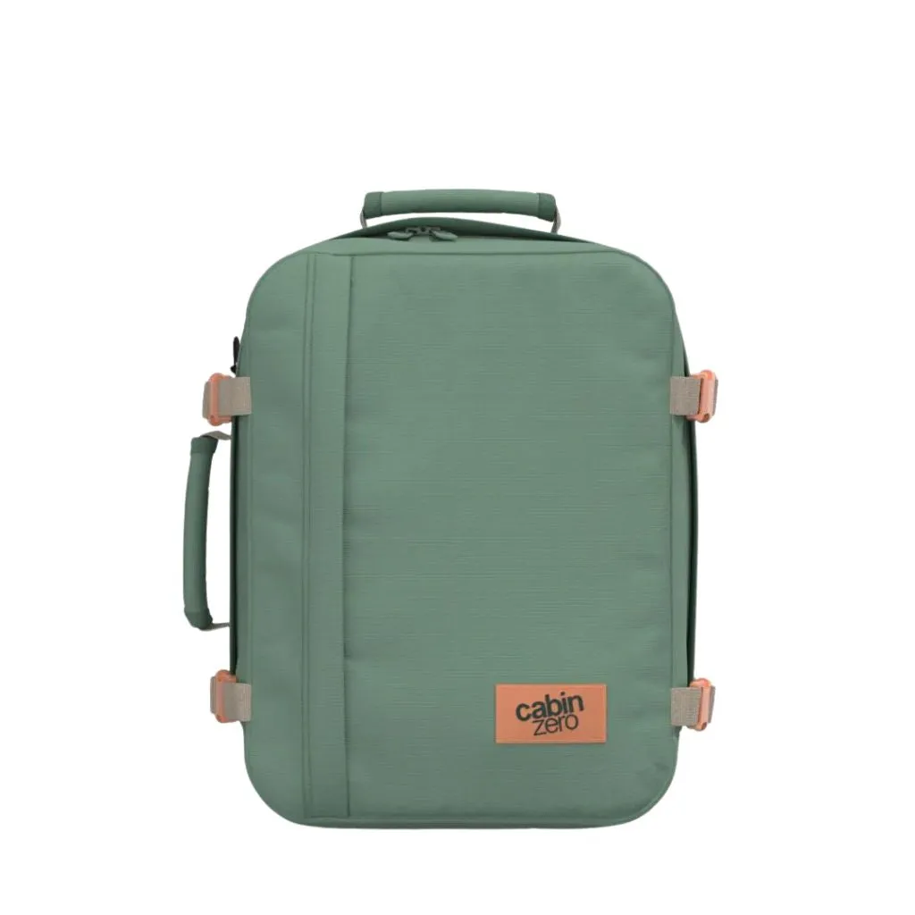 CabinZero Classic 28L Lightweight Carry On Backpack - Sage Forest