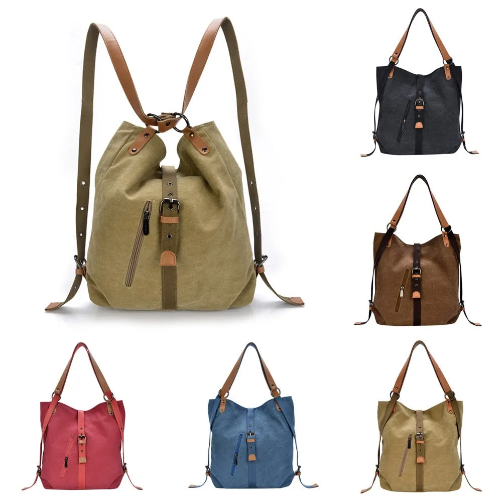 Canvas Shoulder Bag for Women