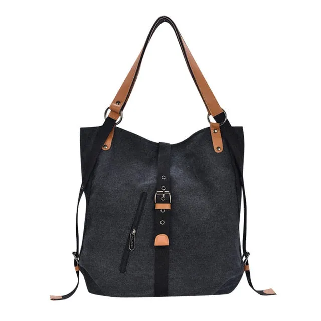 Canvas Shoulder Bag for Women