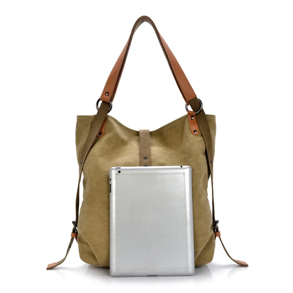 Canvas Shoulder Bag for Women