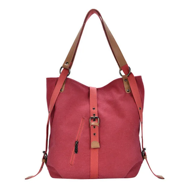 Canvas Shoulder Bag for Women