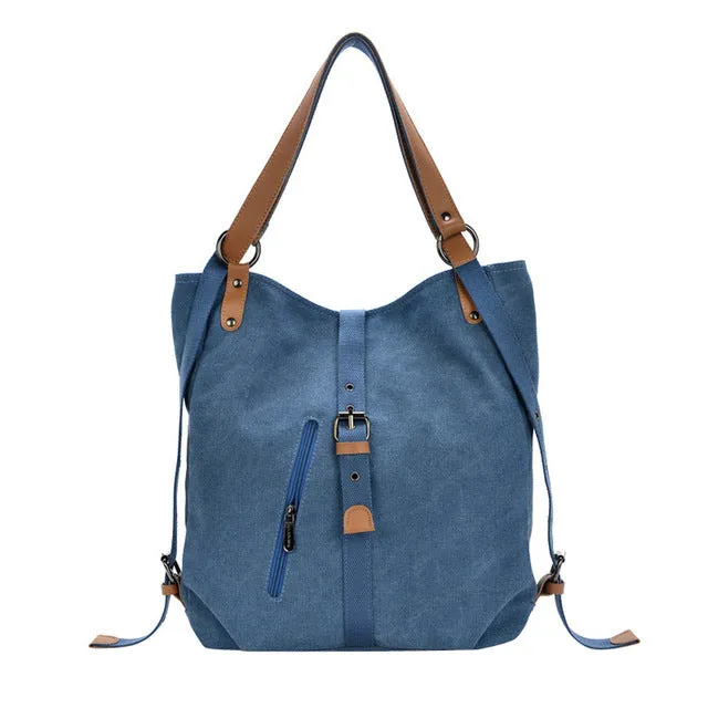 Canvas Shoulder Bag for Women