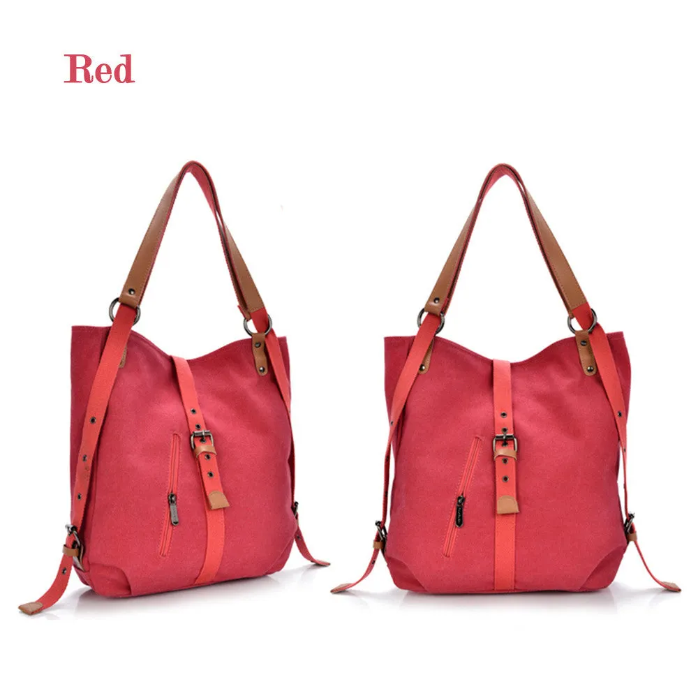 Canvas Shoulder Bag for Women