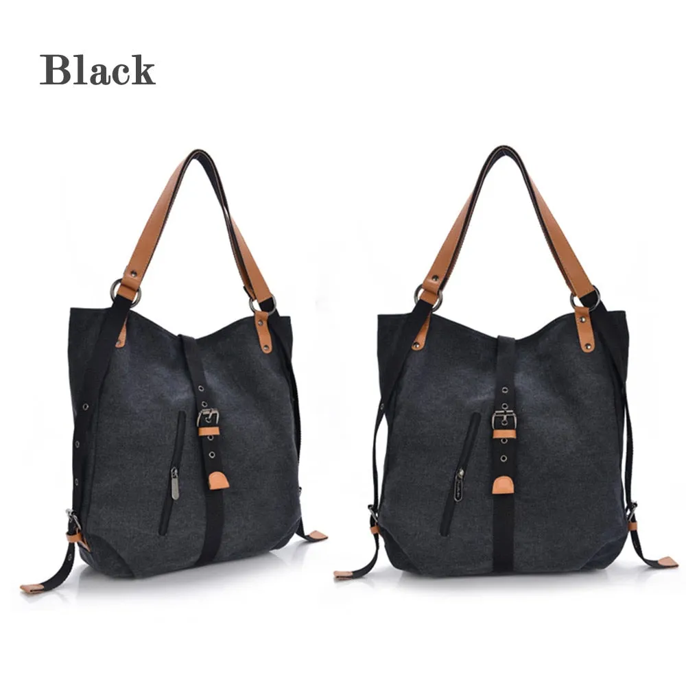 Canvas Shoulder Bag for Women