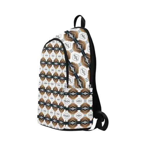 Cofitichequi White Fabric Backpack for Adult