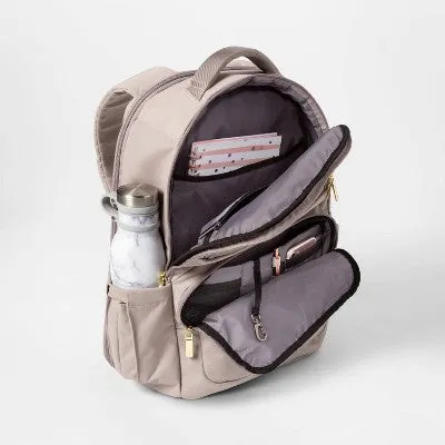 Day Trip Backpack Taupe - Open