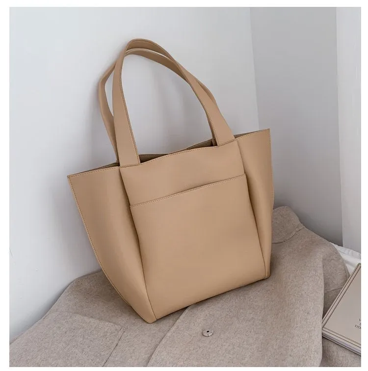 DUNNMALL One-Shoulder Large Bags Women's Bag  New Fashion Commuter Simple Tote Bag Ins Large Capacity Handbag Fashion