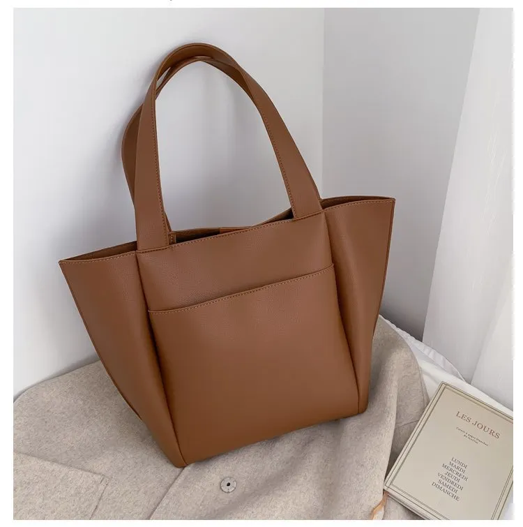 DUNNMALL One-Shoulder Large Bags Women's Bag  New Fashion Commuter Simple Tote Bag Ins Large Capacity Handbag Fashion