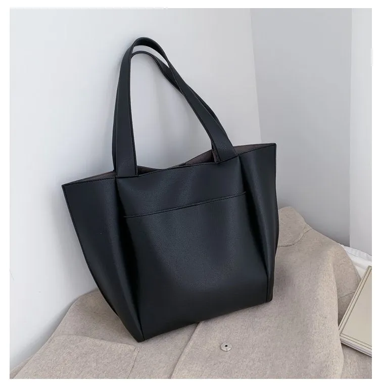 DUNNMALL One-Shoulder Large Bags Women's Bag  New Fashion Commuter Simple Tote Bag Ins Large Capacity Handbag Fashion