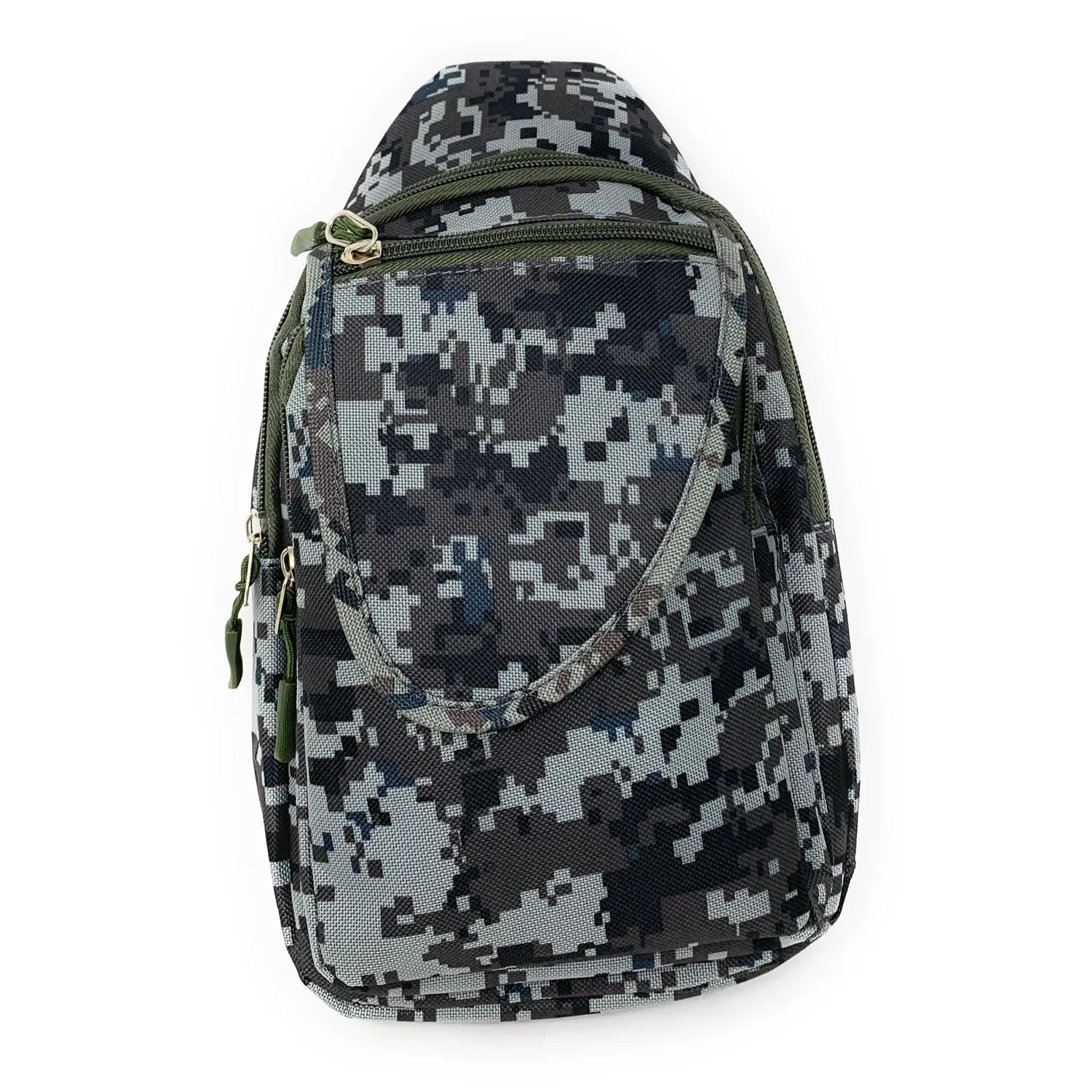 Empire Cove Digital Camo Crossbody Chest Sling Shoulder Bag Backpack