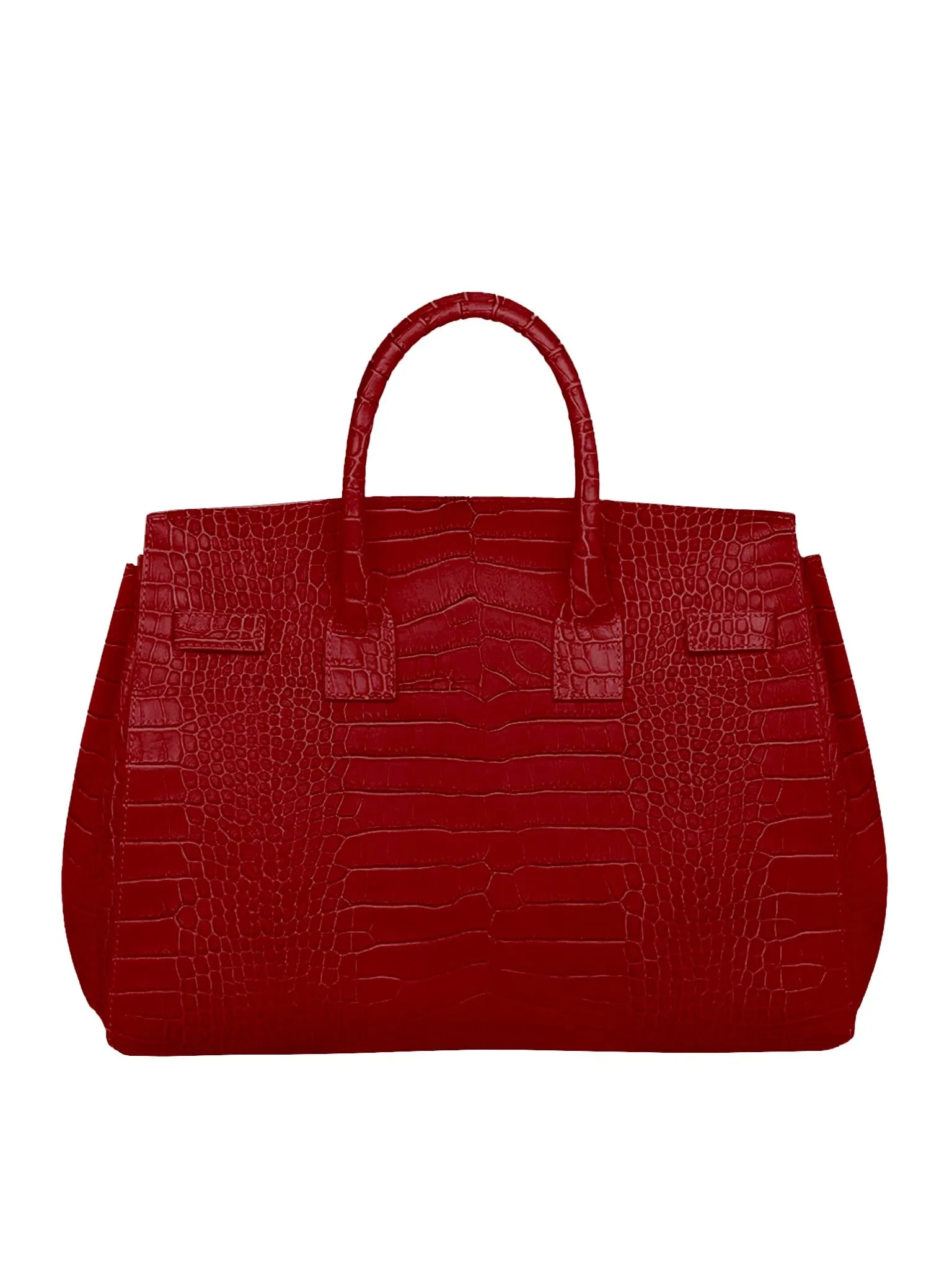 Gigi Croco  13" - Dark Red