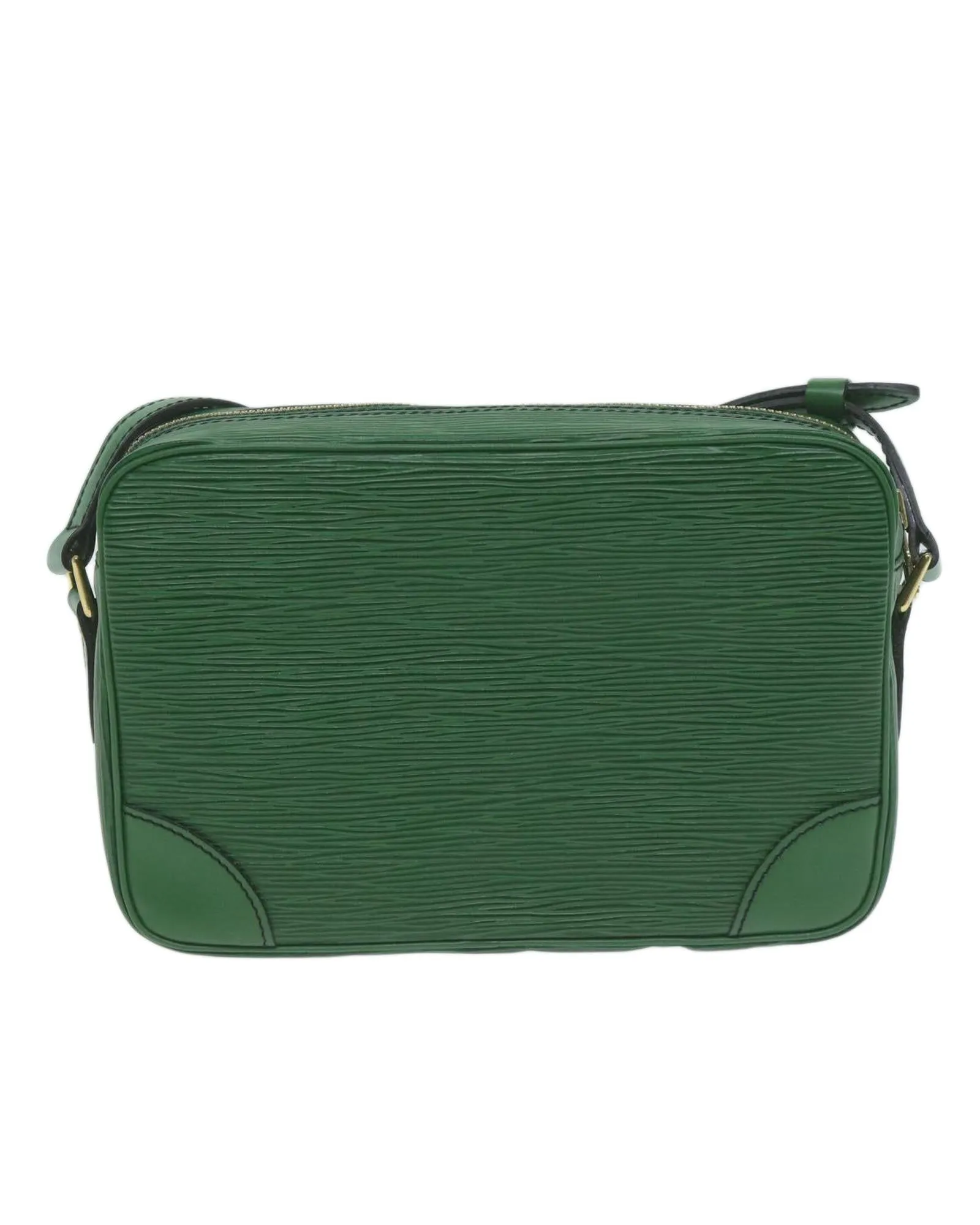 Green Epi Leather Shoulder Bag with Dust Bag and Serial No. MI884