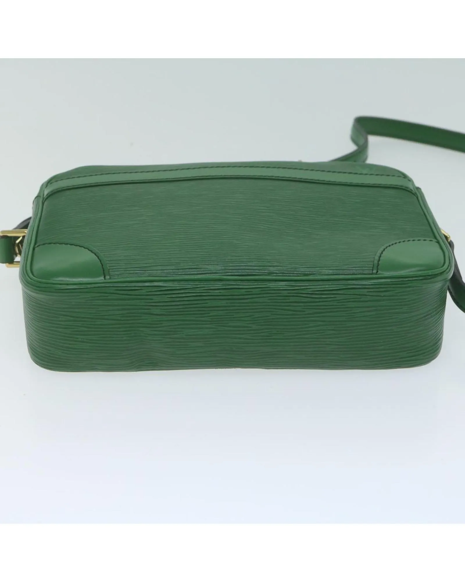 Green Epi Leather Shoulder Bag with Dust Bag and Serial No. MI884