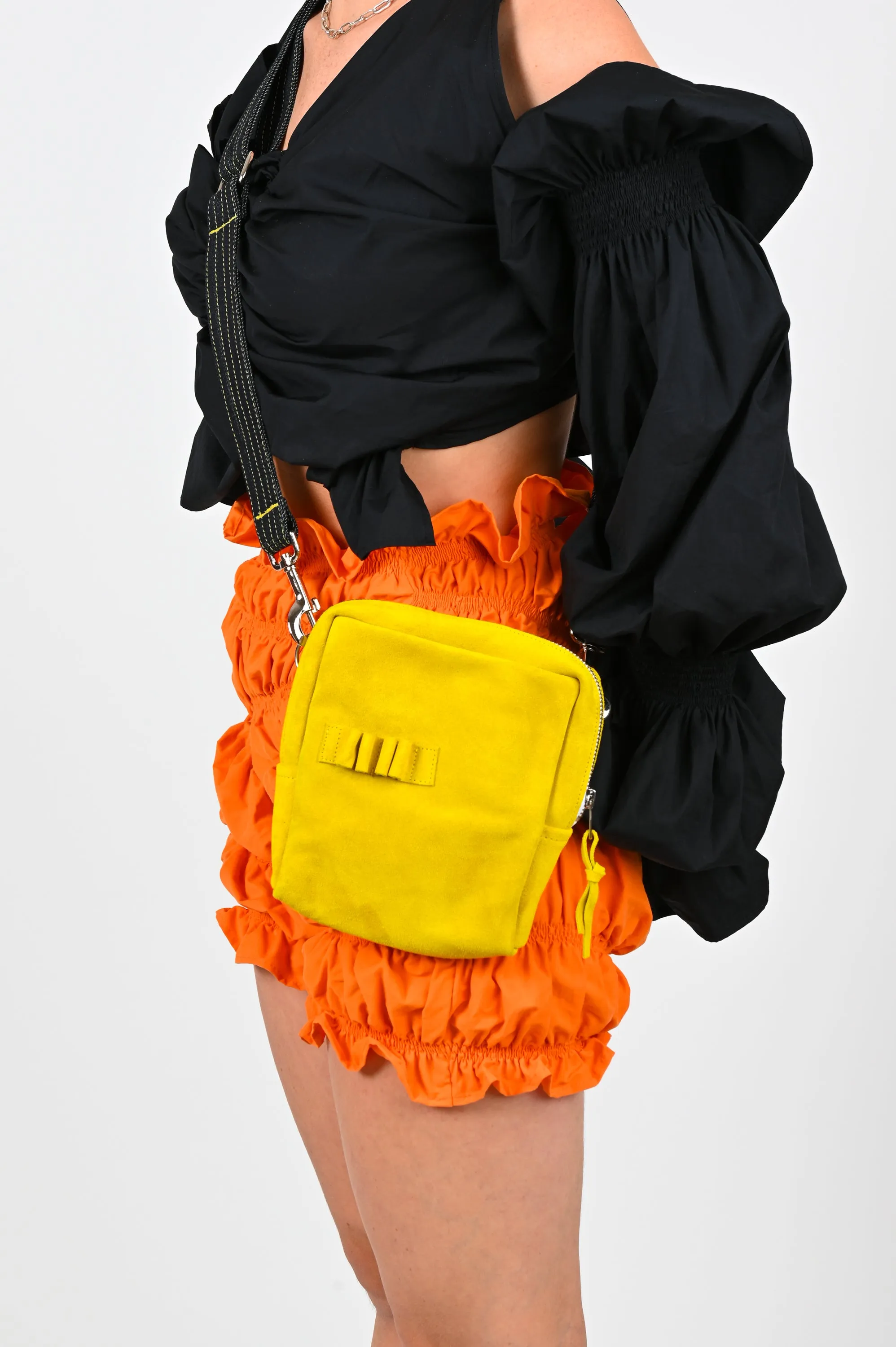 KATALYST Crossbody Bag In Acid Yellow