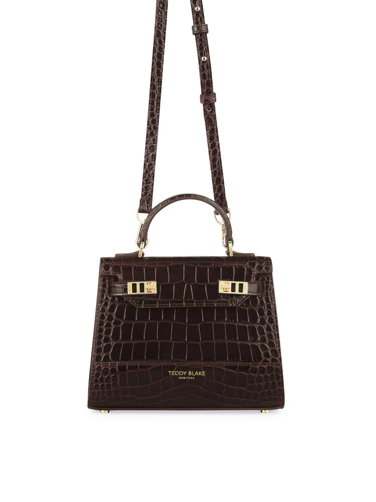 Kim Croco 9" - Dark Brown