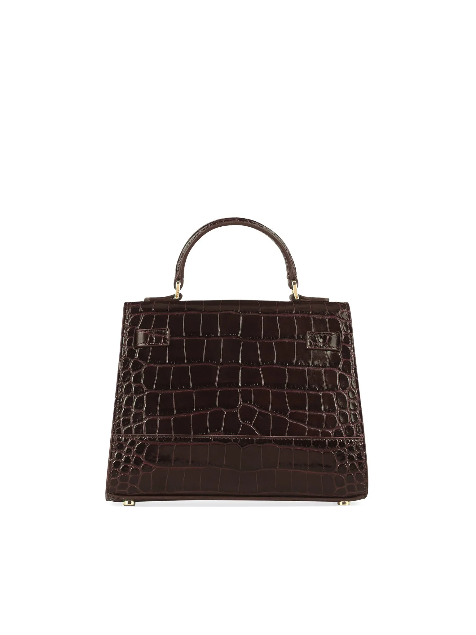 Kim Croco 9" - Dark Brown