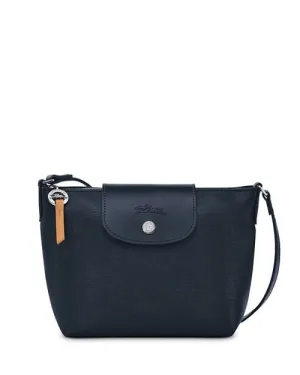 Le Pliage City Longchamp Crossbody, Blue