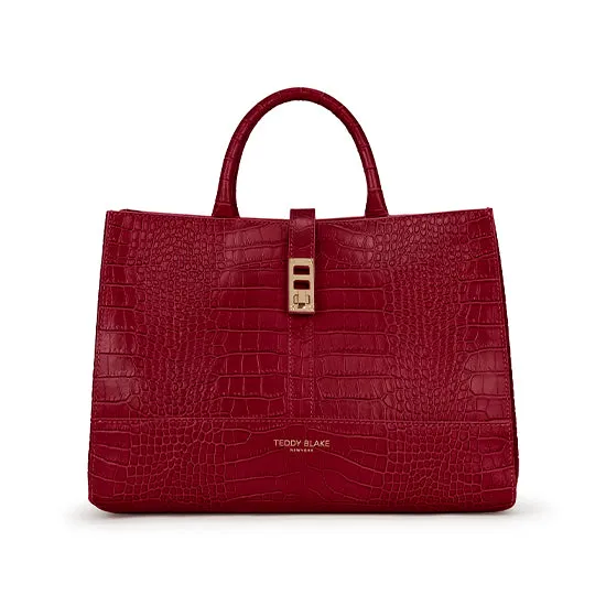 Lola Croco 12" - Dark Red