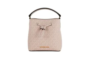 Michael Kors Suri Small&nbsp; Bucket Bag (Dark Powder Blush Signature)