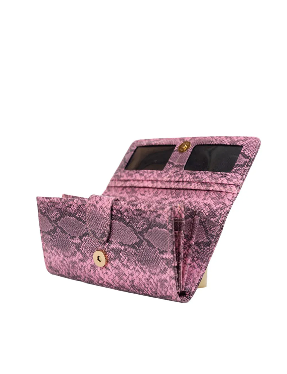 Pink Python Glam Wallet