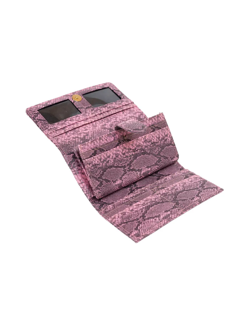 Pink Python Glam Wallet