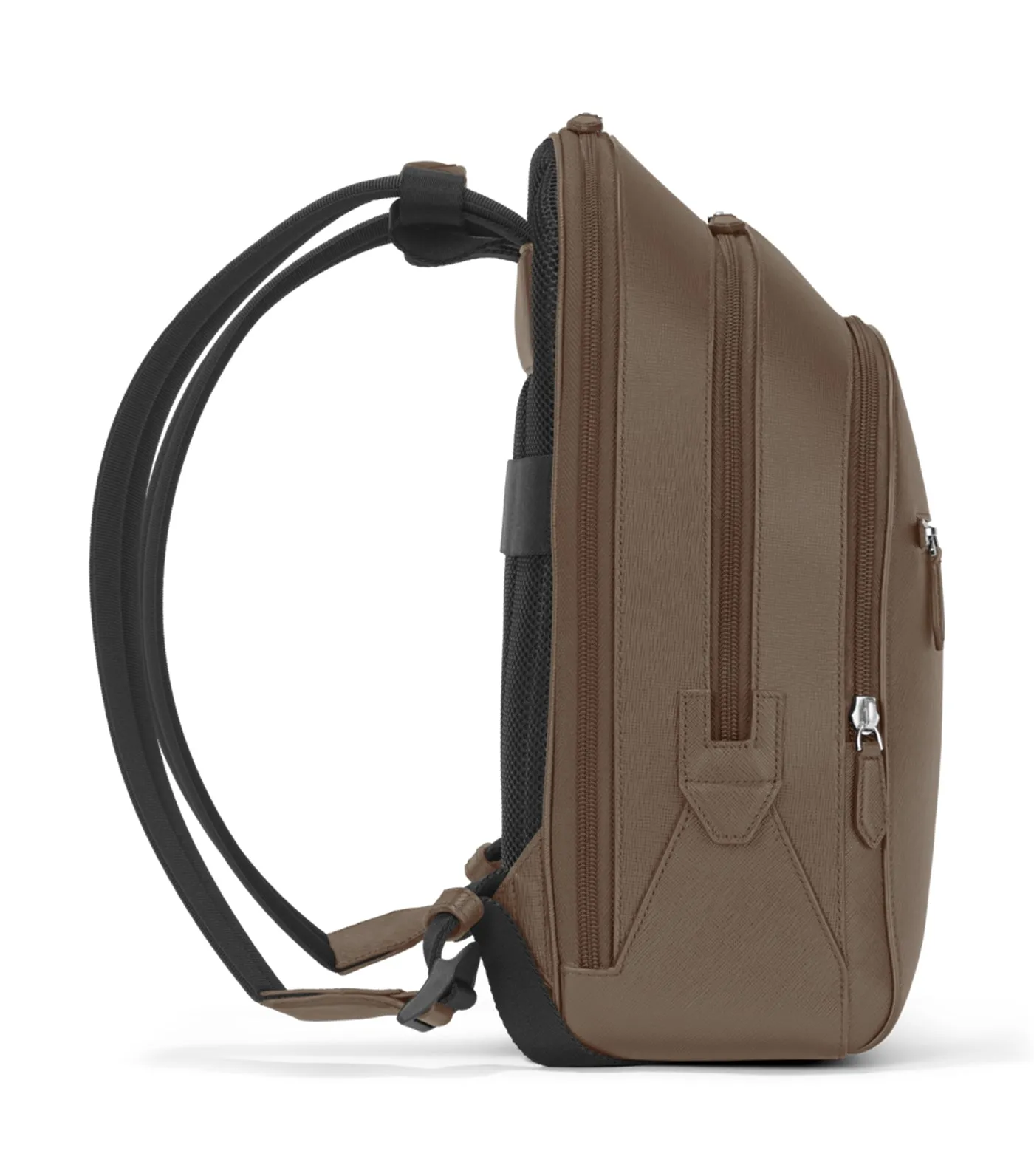 Sartorial Medium Backpack 3 Compartments Brown