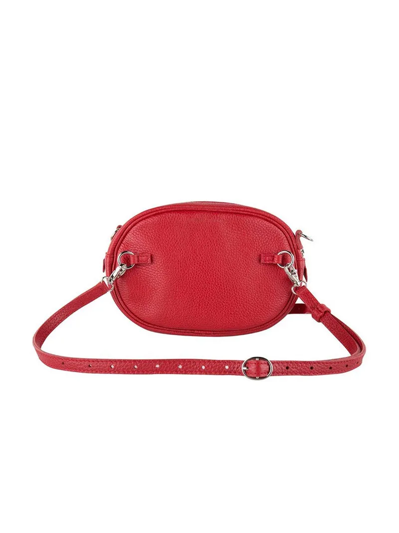 Small Oval Purse Gun Bag Red