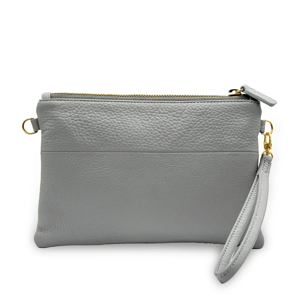 Soho Wristlet Clutch- Snakeskin