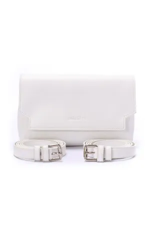 WHITE | MULTI-USE DOUBLE BELT BAG